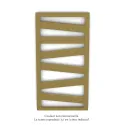 Kazeane EC, couleur 0272, 398W, H 965 mm / L 500 mm, robinet couleur