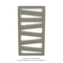 Kazeane EC, couleur 0258, 398W, H 965 mm / L 500 mm, robinet couleur