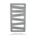 Kazeane EC, couleur 0335, 398W, H 965 mm / L 500 mm, robinet couleur