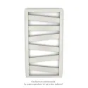 Kazeane EC, couleur 0521, 398W, H 965 mm / L 500 mm, robinet couleur
