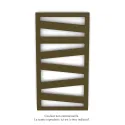 Kazeane EC, couleur 0276, 398W, H 965 mm / L 500 mm, robinet couleur