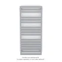 Kadrane Spa EC, Light Jeans, 580W, H 1251 mm / L 550 mm, robinet couleur