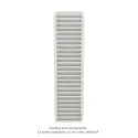 Kadrane EC, couleur White Quartz, 830W, H 1835 mm / L 500 mm robinet couleur
