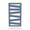 Kazeane EC, couleur 5214, 398W, H 965 mm / L 500 mm, robinet couleur