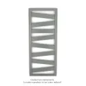 Kazeane EC, couleur 9007, 509W, H 1266 mm / L 500 mm, robinet couleur