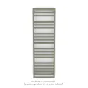 Kadrane Spa EC, Cement Grey, 588W, H 1507 mm / L 450 mm, robinet couleur