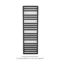 Kadrane Spa EC, Black Quartz, 588W, H 1507 mm / L 450 mm, robinet couleur
