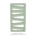 Kazeane EC, couleur 6219, 398W, H 965 mm / L 500 mm, robinet couleur