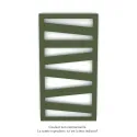 Kazeane EC, couleur 6203, 398W, H 965 mm / L 500 mm, robinet couleur