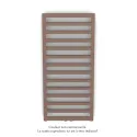 Kadrane EC, couleur Terracotta Faded, 380W, H 971 mm / L 400 mm robinet couleur
