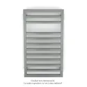 Kadrane Spa EC, Titane, 332W, H 803 mm / L 450 mm, robinet couleur