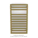 Kadrane Spa EC, Beach Gold, 332W, H 803 mm / L 450 mm, robinet couleur