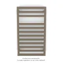 Kadrane Spa EC, Beige Grey, 332W, H 803 mm / L 450 mm, robinet couleur