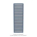Kadrane EC, couleur Pigeon Blue, 535W, H 1403 mm / L 400 mm robinet couleur