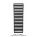 Kadrane EC, couleur Black Quartz, 535W, H 1403 mm / L 400 mm robinet couleur