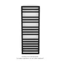 Kadrane Spa EC, Traffic Black, 493W, H 1251 mm / L 450 mm, robinet couleur