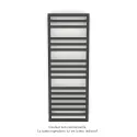Kadrane Spa EC, Umbra Grey, 493W, H 1251 mm / L 450 mm, robinet couleur