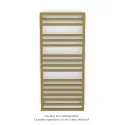 Kadrane Spa EC, Beach Gold, 580W, H 1251 mm / L 550 mm, robinet couleur