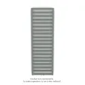 Kadrane EC, couleur Blue Grey, 644W, H 1403 mm / L 500 mm robinet couleur