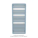 Kadrane Spa EC, Pastel Blue, 580W, H 1251 mm / L 550 mm, robinet couleur