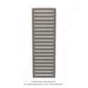 Kadrane EC, couleur Pearl Beige, 644W, H 1403 mm / L 500 mm robinet couleur