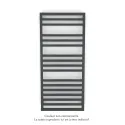Kadrane Spa EC, Black Matt, 580W, H 1251 mm / L 550 mm, robinet couleur
