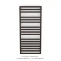Kadrane Spa EC, Dark Brown, 580W, H 1251 mm / L 550 mm, robinet couleur