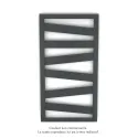 Kazeane EC, couleur 0557, 398W, H 965 mm / L 500 mm, robinet couleur
