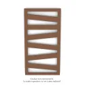 Kazeane EC, couleur 0292, 398W, H 965 mm / L 500 mm, robinet couleur