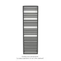 Kadrane Spa EC, Umbra Grey, 851W, H 1827 mm / L 550 mm, robinet couleur