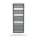 Kadrane Spa EC, Black Matt, 493W, H 1251 mm / L 450 mm, robinet couleur