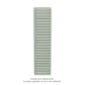 Kadrane EC, couleur Pastel Green, 830W, H 1835 mm / L 500 mm robinet couleur