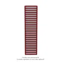 Kadrane EC, couleur Ruby Red, 830W, H 1835 mm / L 500 mm robinet couleur