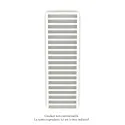 Kadrane EC, couleur Pure White, 535W, H 1403 mm / L 400 mm robinet couleur