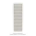 Kadrane EC, couleur Edelweiss m., 644W, H 1403 mm / L 500 mm robinet couleur