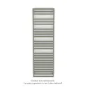 Kadrane Spa EC, Cement Grey, 851W, H 1827 mm / L 550 mm, robinet couleur