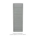 Kadrane EC, couleur Titane, 966W, H 1835 mm / L 600 mm robinet couleur