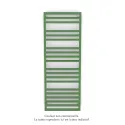 Kadrane Spa EC, Reseda Green, 694W, H 1507 mm / L 550 mm, robinet couleur