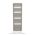 Kadrane Spa EC, Beige Grey, 588W, H 1507 mm / L 450 mm, robinet couleur