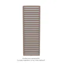Kadrane EC, couleur Terracotta Faded, 966W, H 1835 mm / L 600 mm robinet couleur