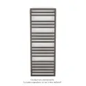 Kadrane Spa EC, Brown Quartz, 694W, H 1507 mm / L 550 mm, robinet couleur