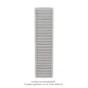 Kadrane EC, couleur Telegrey 4, 830W, H 1835 mm / L 500 mm robinet couleur