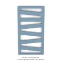 Kazeane EC, couleur 5224, 398W, H 965 mm / L 500 mm, robinet couleur