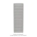 Kadrane EC, couleur Telegrey 4, 644W, H 1403 mm / L 500 mm robinet couleur