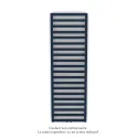 Kadrane EC, couleur Sapphire Blue, 644W, H 1403 mm / L 500 mm robinet couleur