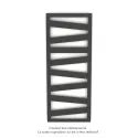 Kazeane EC, couleur 7222, 509W, H 1266 mm / L 500 mm, robinet couleur