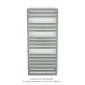 Kadrane Spa EC, Titane, 580W, H 1251 mm / L 550 mm, robinet couleur