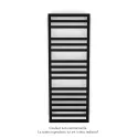 Kadrane Spa EC, Jet Black, 493W, H 1251 mm / L 450 mm, robinet couleur