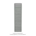 Kadrane EC, couleur Titane, 830W, H 1835 mm / L 500 mm robinet couleur