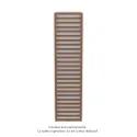 Kadrane EC, couleur Terracotta, 830W, H 1835 mm / L 500 mm robinet couleur